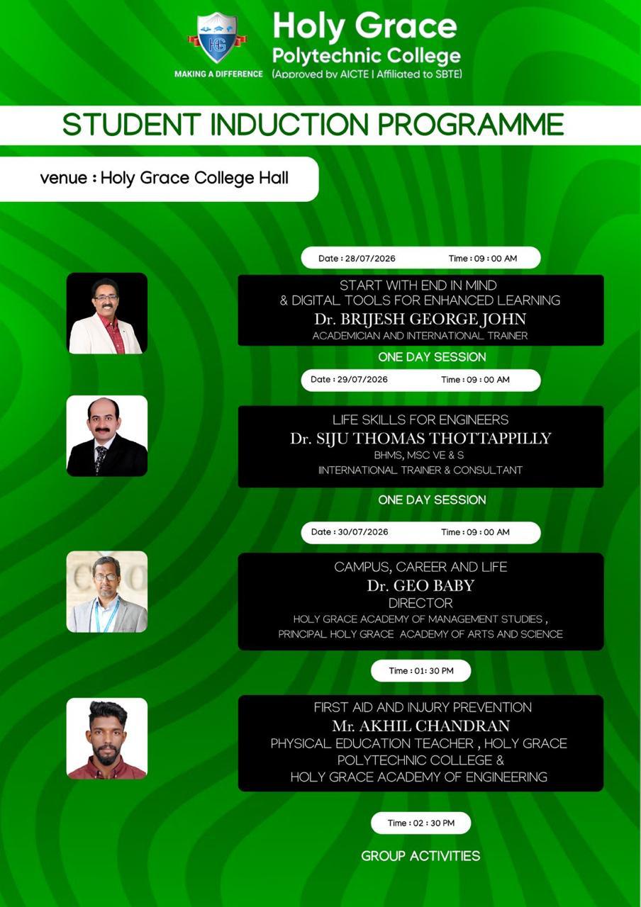 Student Induction Programme