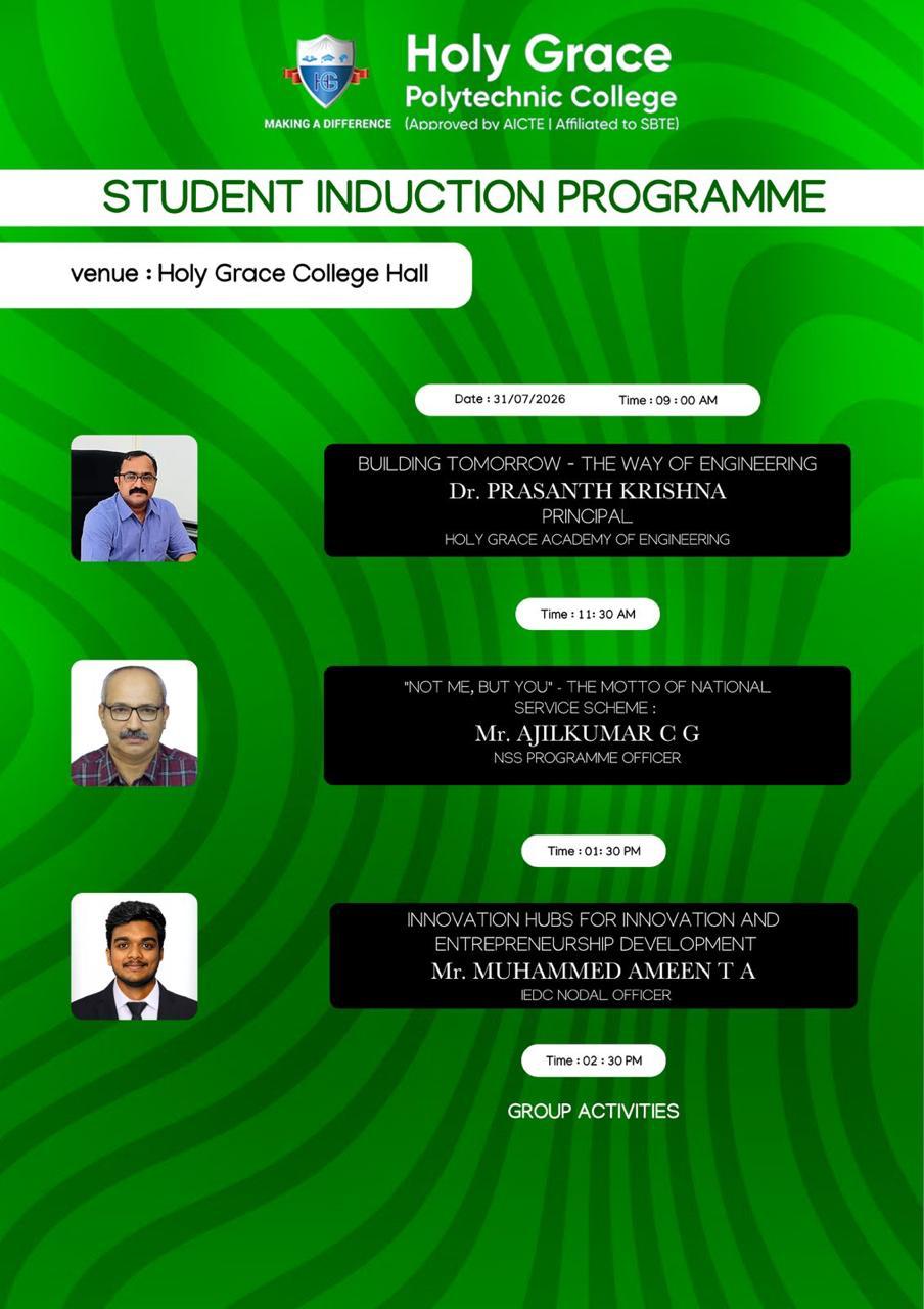 Student Induction Programme