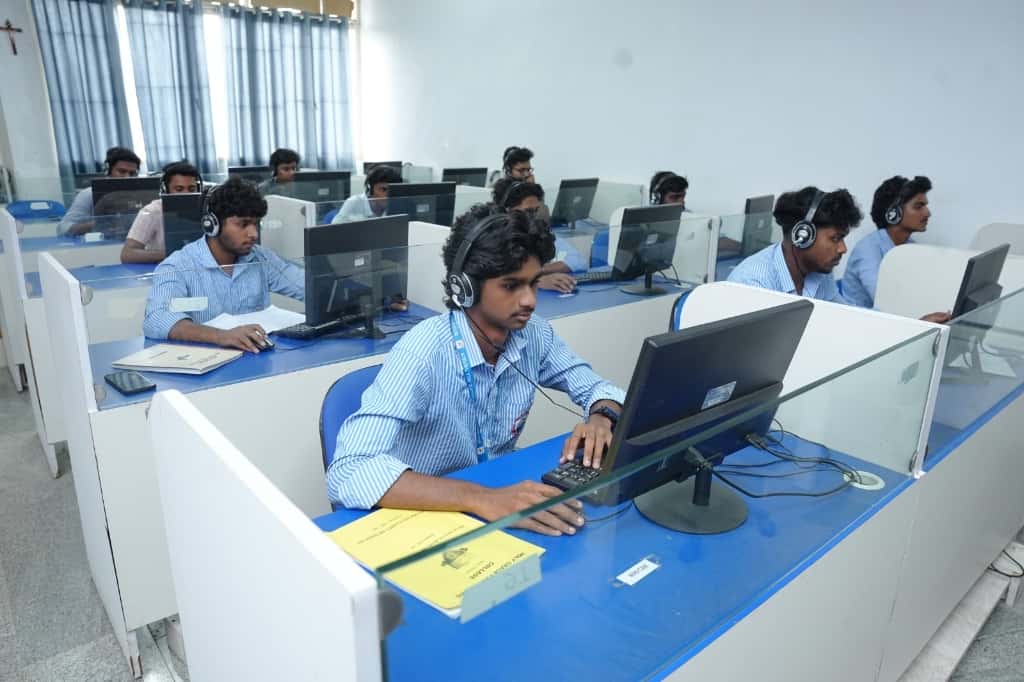 Language Lab at Holy Grace Polytechnic College